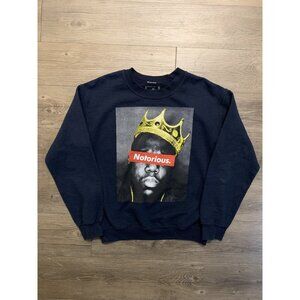 Notorious BIG Biggie Smalls Brooklyn Mint Sweatshirt Red Supreme Box Logo Small